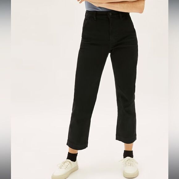 Everlane The Straight-Leg Crop Size 0 - Picture 2 of 9